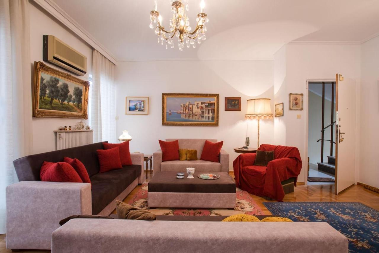 Elli'S Luxury, Large Apt In The Center Of Athens Appartamento Esterno foto